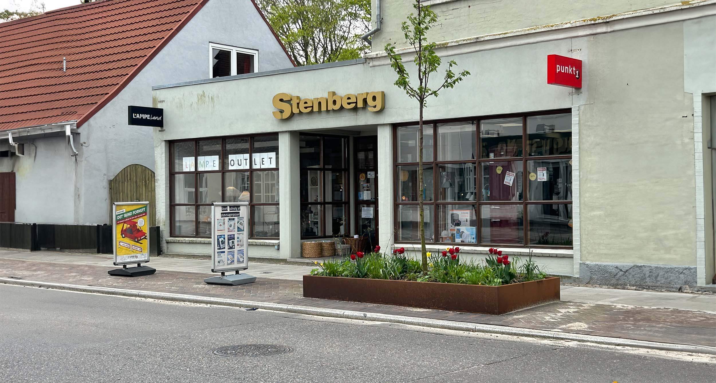 Stenberg og Punkt1 i Nørre Nebel